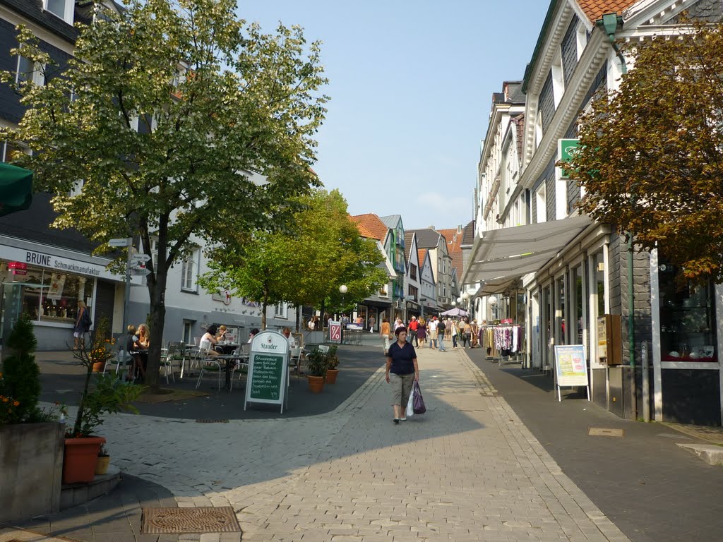 Heggerstr. (Historische Altstadt Hattingen) / 23.08.2011 by Daniil Bartholomae