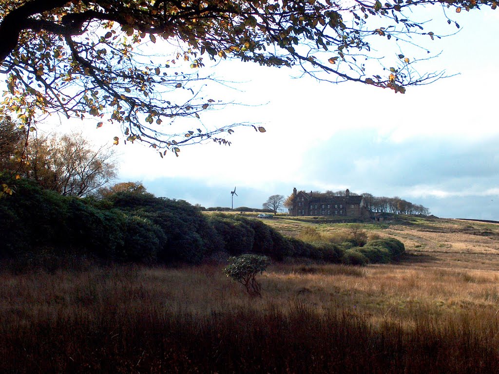 Stanage/Stanedge Lodge viewed from Broadshaw Plantation by Neil-inSheffieldUK