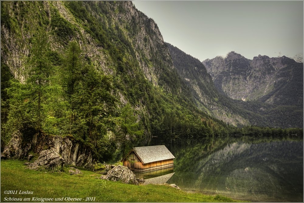 Obersee (Schönau am Königssee) by Loslau