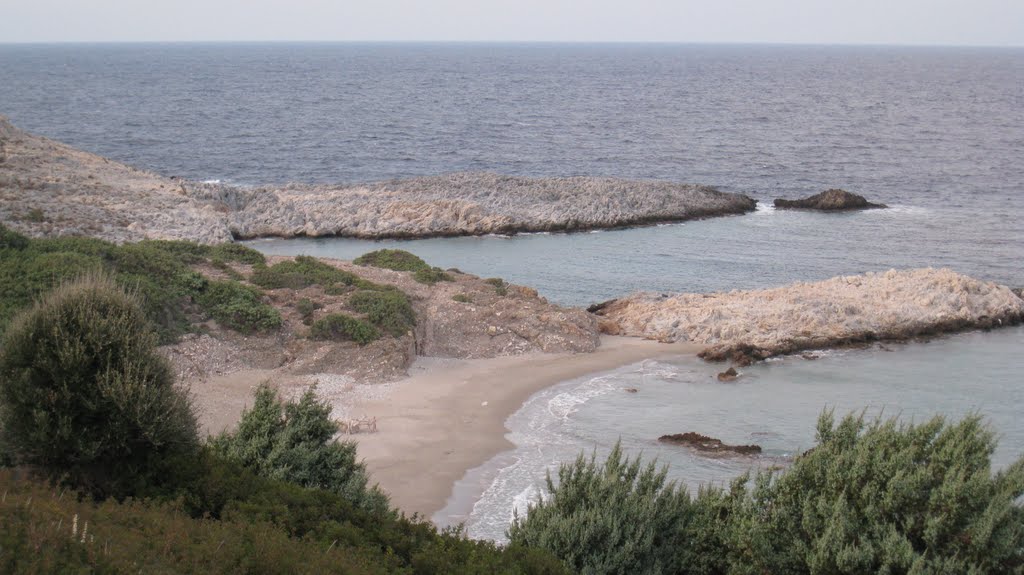 Little beach near Ag. Georgis Chapel at Drakano - Ikaria by Dim Sar