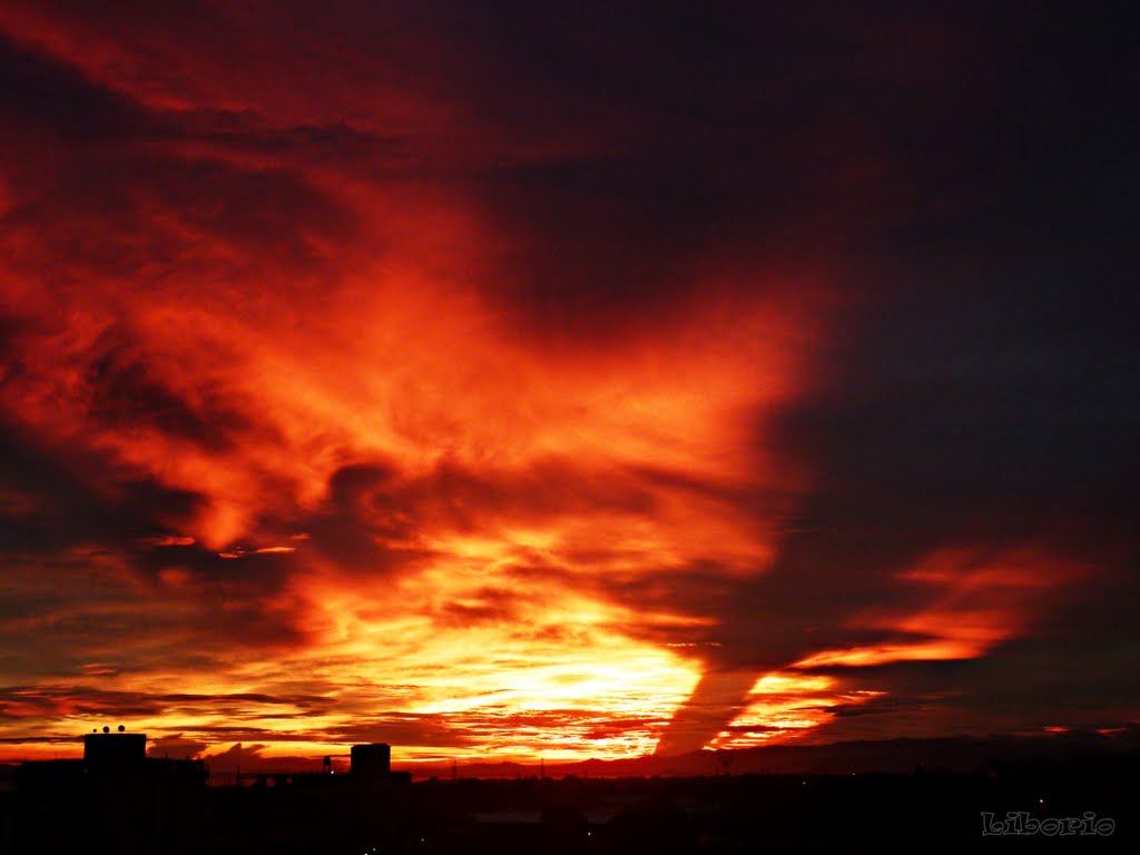 Gran Atardecer 24 de octubre de 2011 ! 4 by liborio_car