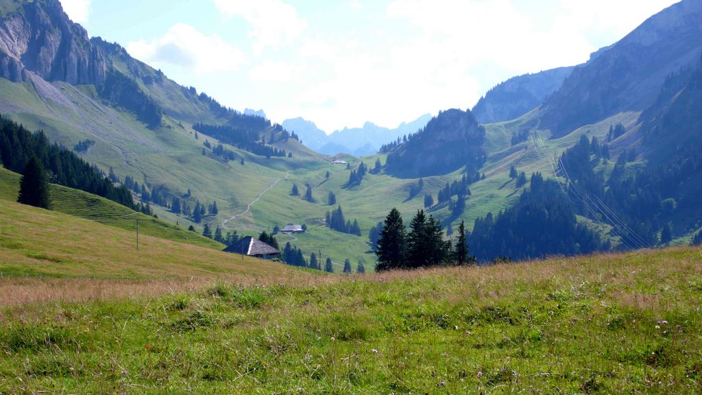 Am Schwarzsee - Blick zum Euschelspass by Juergen Ketterer