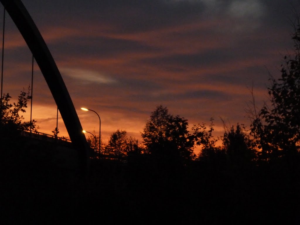 Sonnenaufgang am Blechkanal by Hasenfrau