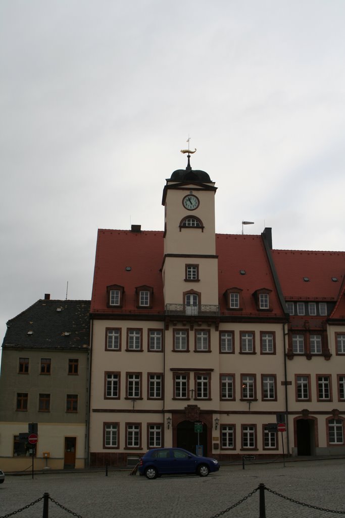 Leisnig, Rathaus besuchen Sie die Seiten www.leisnig.de und www.ggemeinhardt.de by Walter Stuber