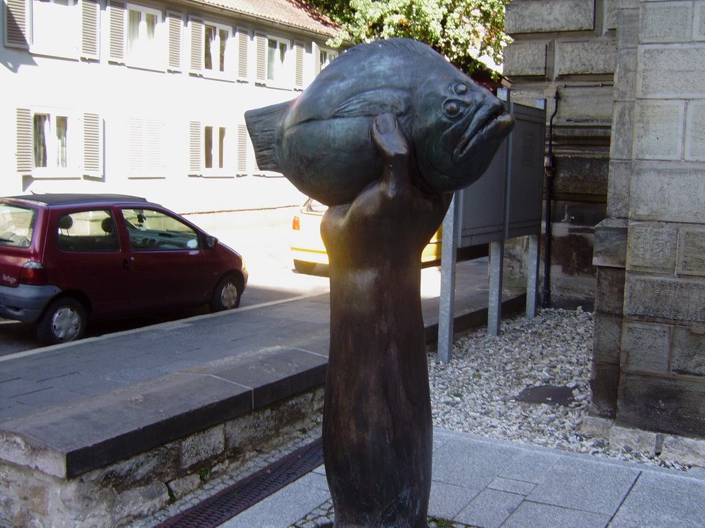 SUB Göttingen, Papendiek (Butt im Griff) by ArSchü