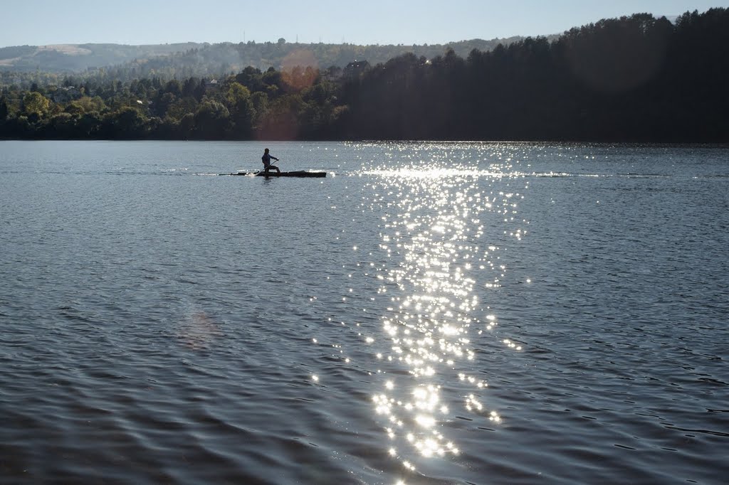 BG, Sofia, Pancharevo Lake by Rossen Delev