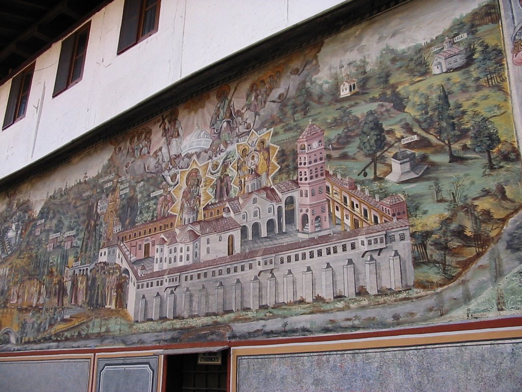 Mural in Backovo by Csatári Bálint