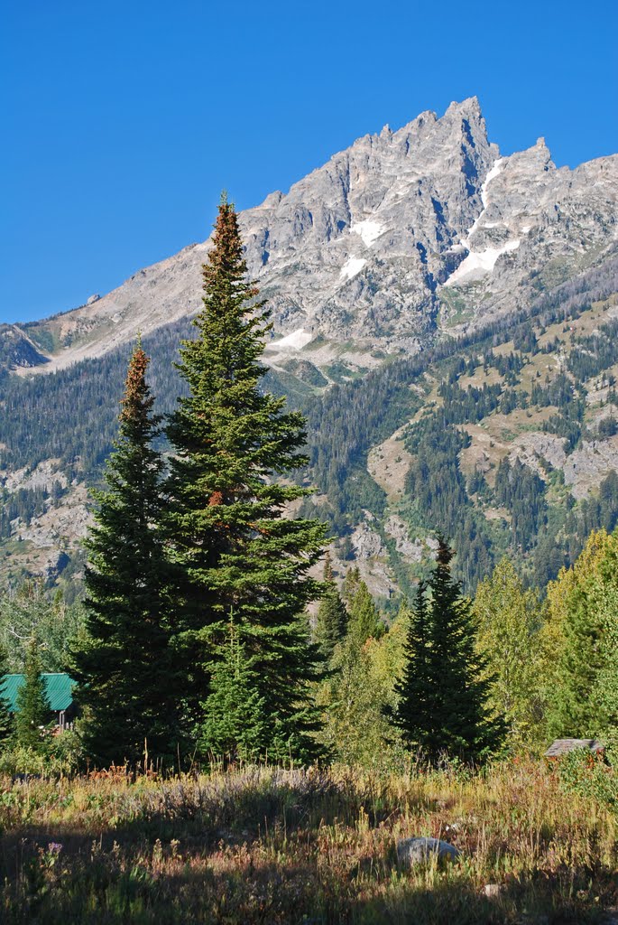 Teewinot Mountain, Grand Teton NP, WY by bobbudi