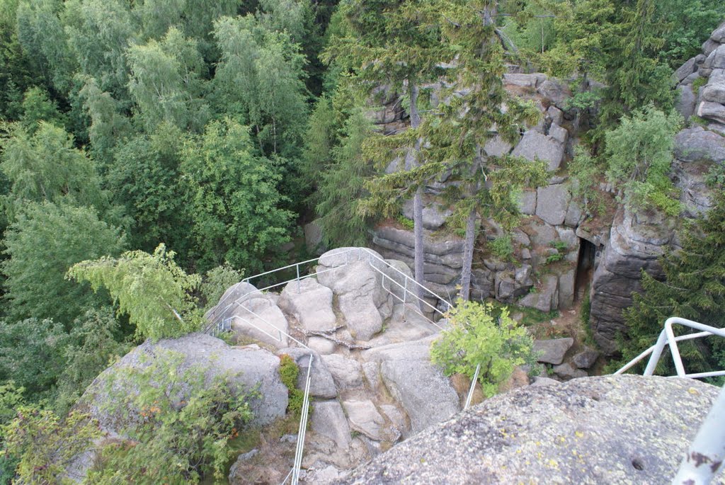 Blick vom Ottofelsen (Harz) by Atheistin