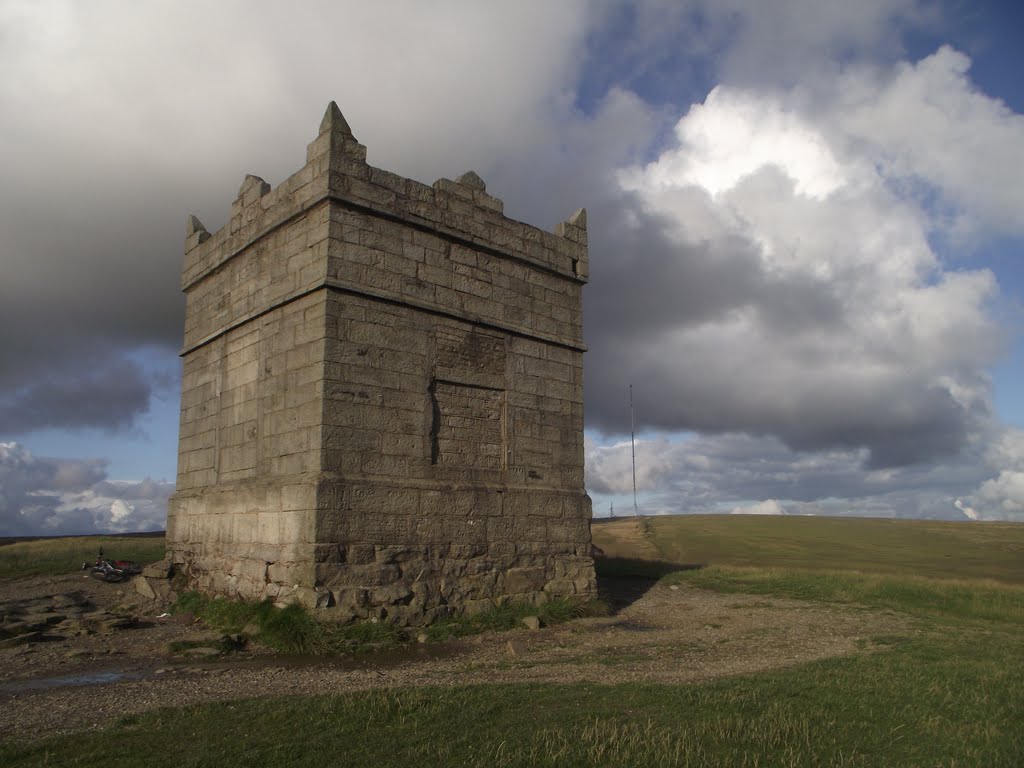 Rivington Pike and Winter Hill Mast by haggisbobcjl