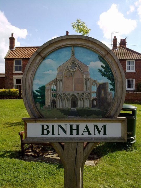 Binham Village Sign by FinlayCox143