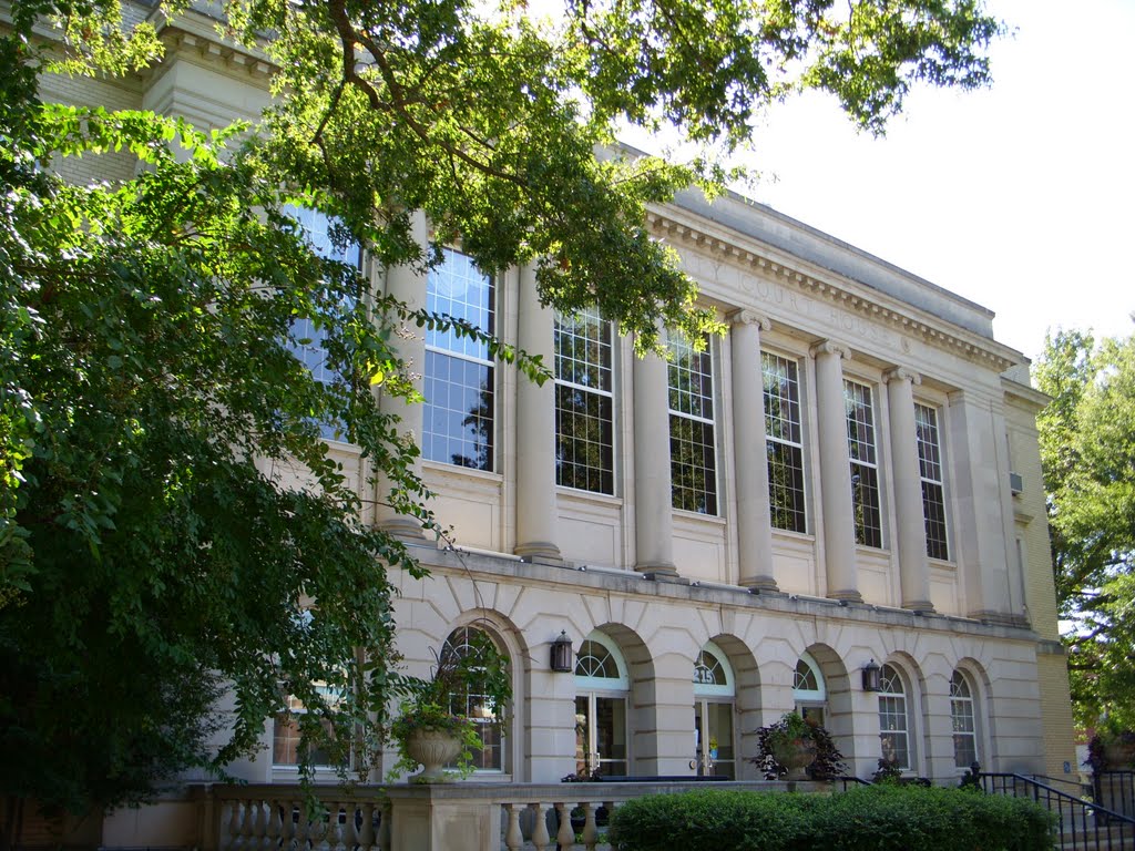 Johnson County Court house in Clarksville, AR by Chris_89