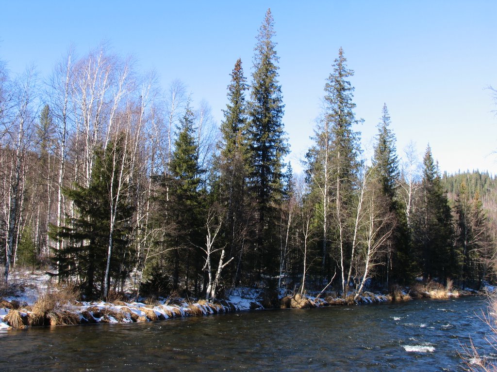 The river Krol. Река Крол by Konstantin Tselikhin