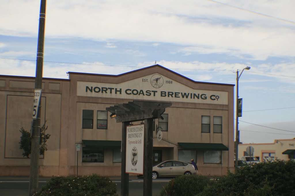 North Coast Brewing Co, Fort Bragg by jan simonsen