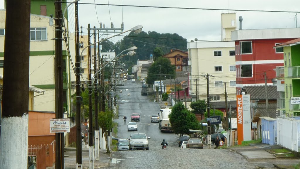 Rua Campos Salles - Lages sc Brasil. by orlando batista