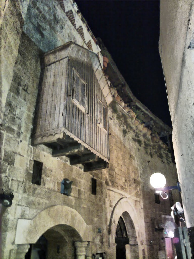 At night in Jaffa by Michael  D