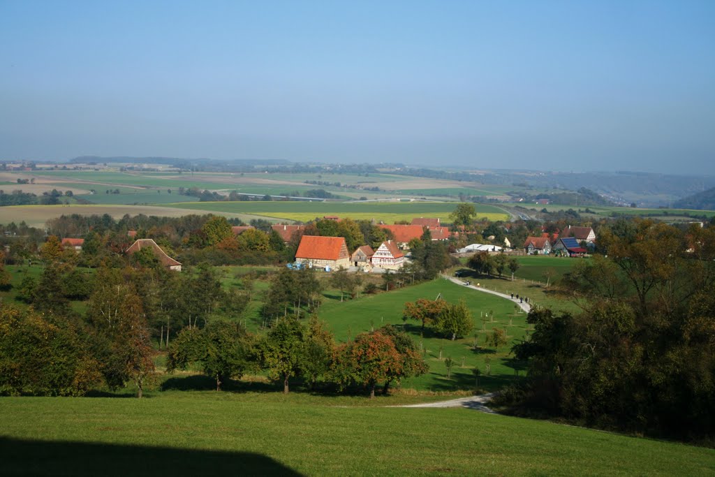 Ausblick vom Käshof im Hohenloher Freilandmuseum Bild 22 by Scott7777