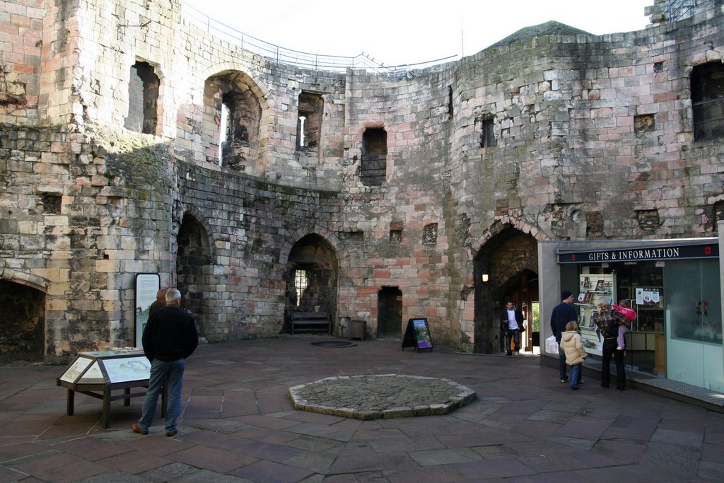 Inside Clifford's Tower by jiffyhelper