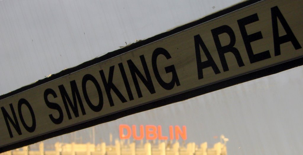 Shannon Airport, Dublin shortly after the introduction of the general smoking ban by Robert Gulyas