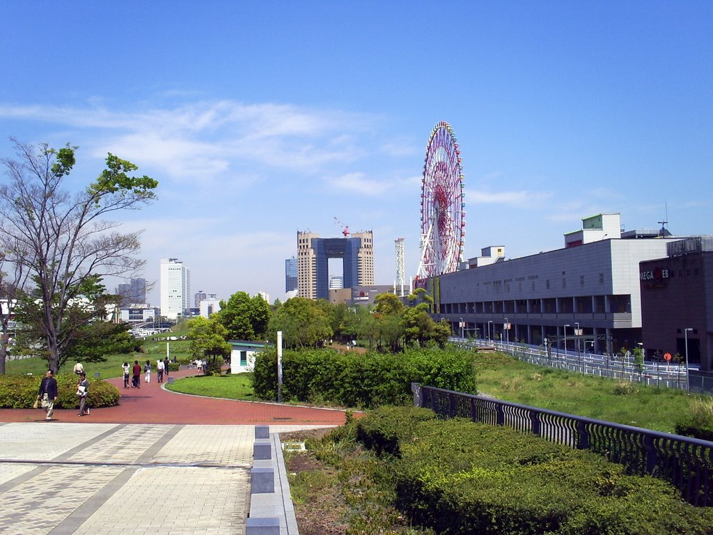 Odaiba - Palette Town by pzglicz