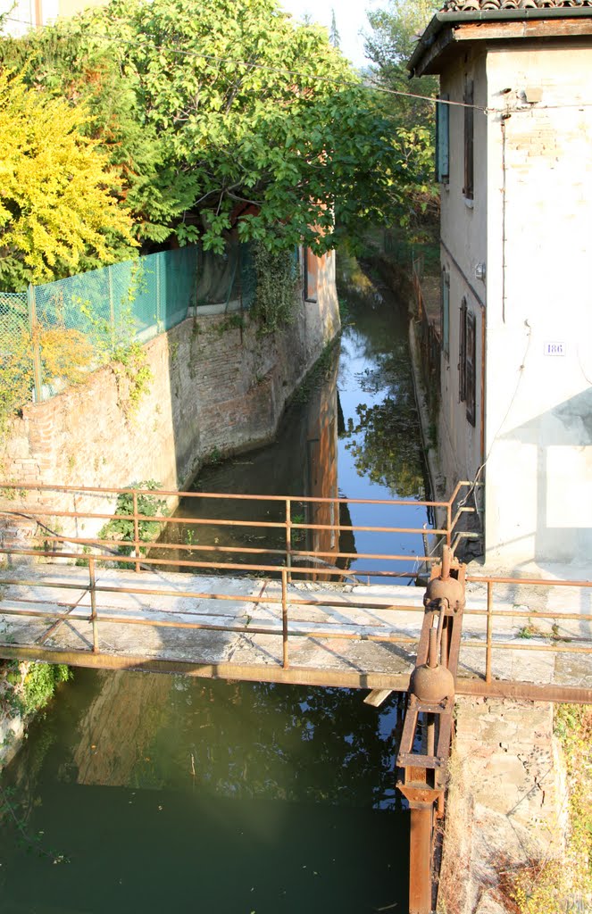 Canale di Savena dal ponte di San Ruffillo by Carlo Pelagalli