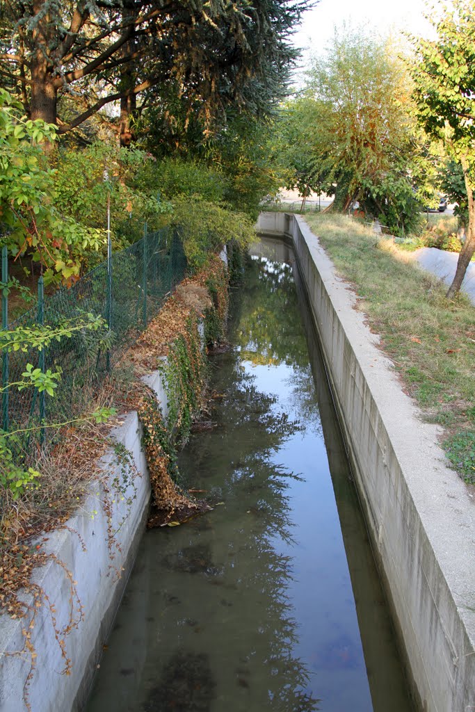 Canale di Savena da via Amleto Zecchi by Carlo Pelagalli