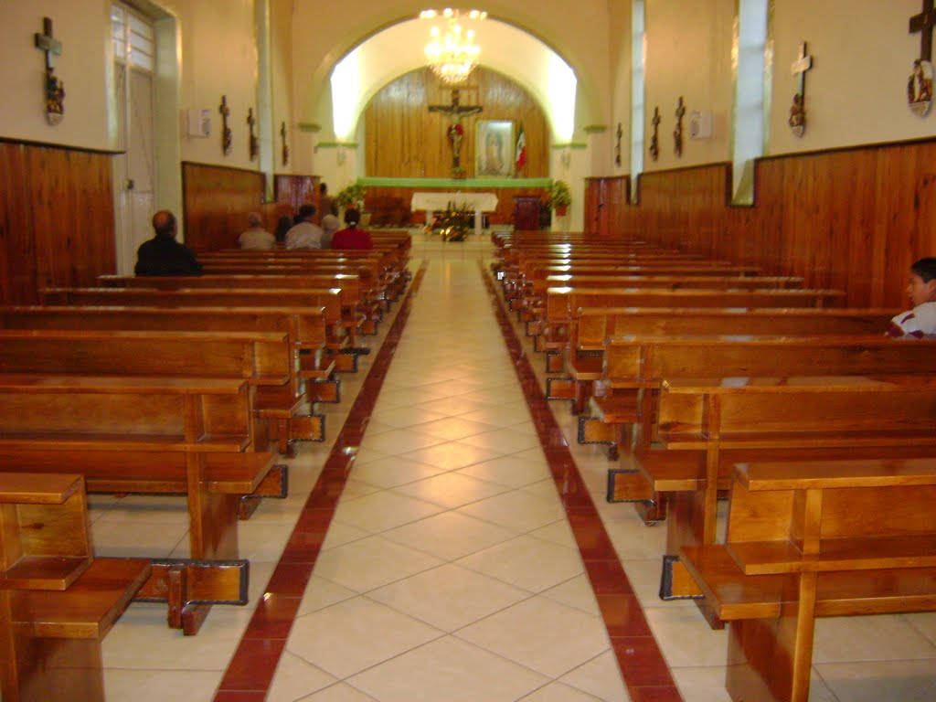 Interior, Parroquia de Quila Jal. by Grullito