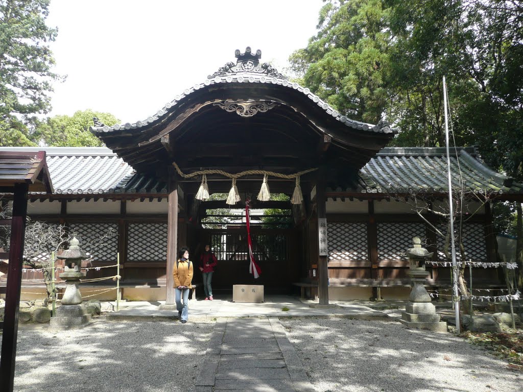 Ikaruga shrine（斑鳩神社　拝殿） by konigan