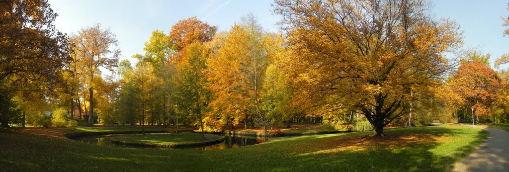 Herbstfärbung im Bayreuther Hofgarten by Holger2401De