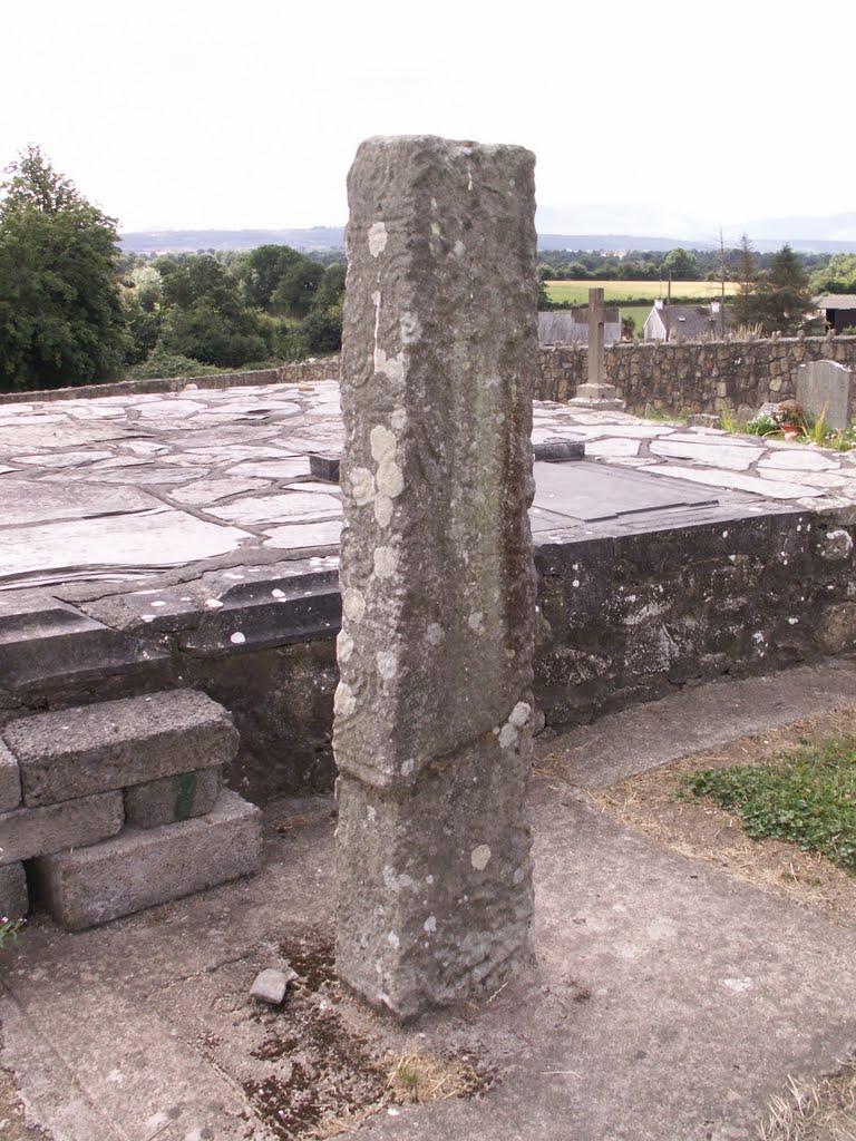 High Cross, Schaft - Radkreuz in Jerpoint Abbey by Frank M. Niepelt