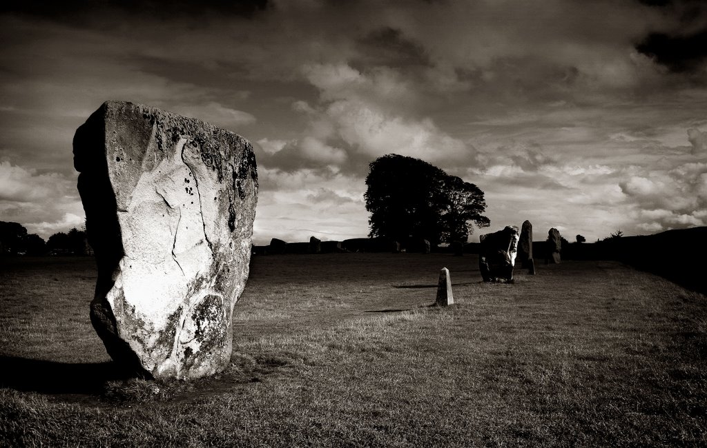 Avebury Stone Circle by David Stuckey