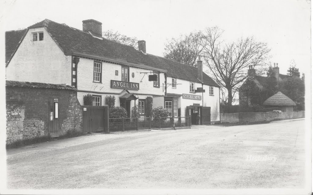 Heytesbury, Wiltshire c1935 by wylyevalleypostcards