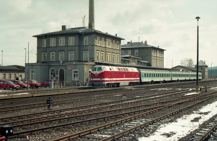 Bahnhof Wilthen, 30.03.96 by der Volmetaler