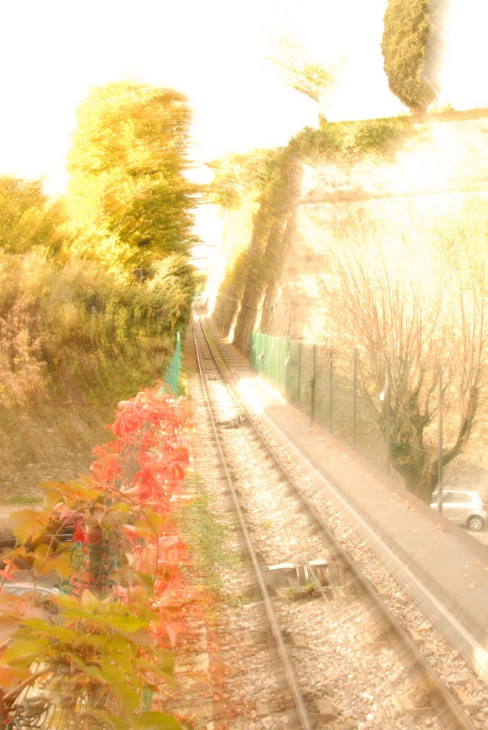 Bergamo - funicular by CountFosco