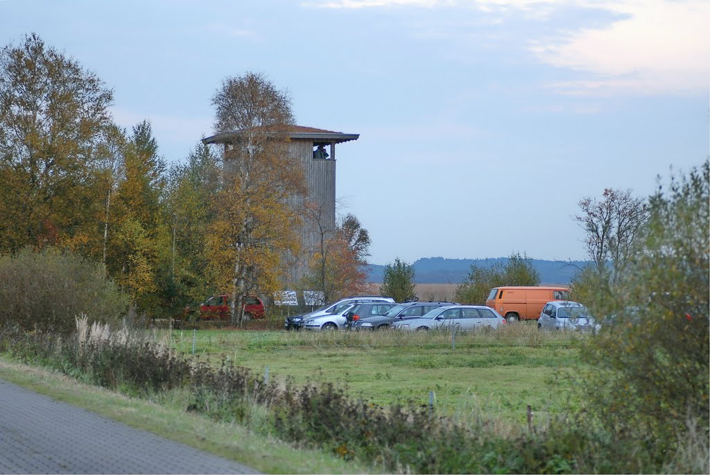 Vogelbeobachtungsturm im Rehdener Moor by Achim 38