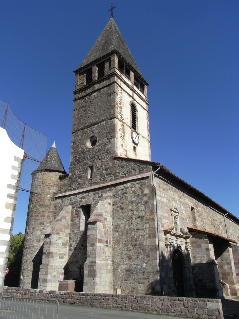 La Iglesia de St. Ettiene de Baygorry. (St. Esteban). St. Etienne Baygorry Church's (Saint . Stephen) by ESTITXU