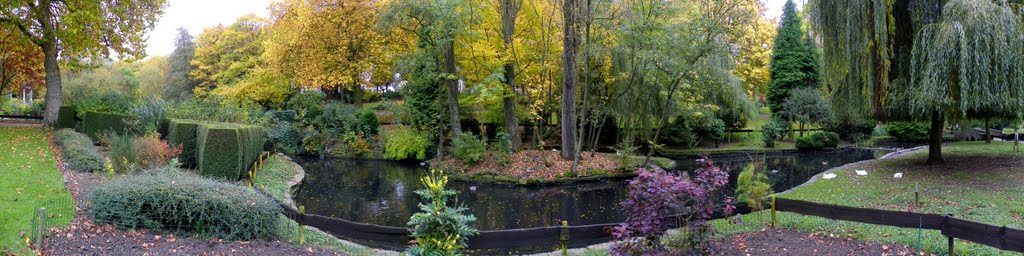 Mouscron - Parc municipal - Panorama sur la mare by epaulard59