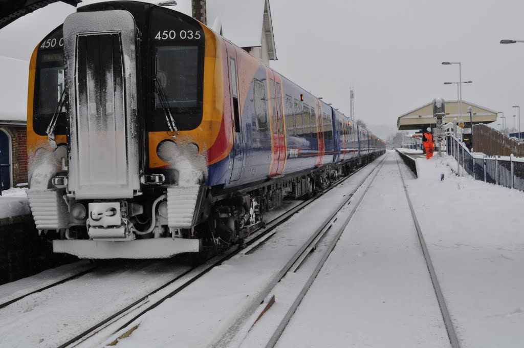 Snow tracks By Darren Raymond by Darren Raymond