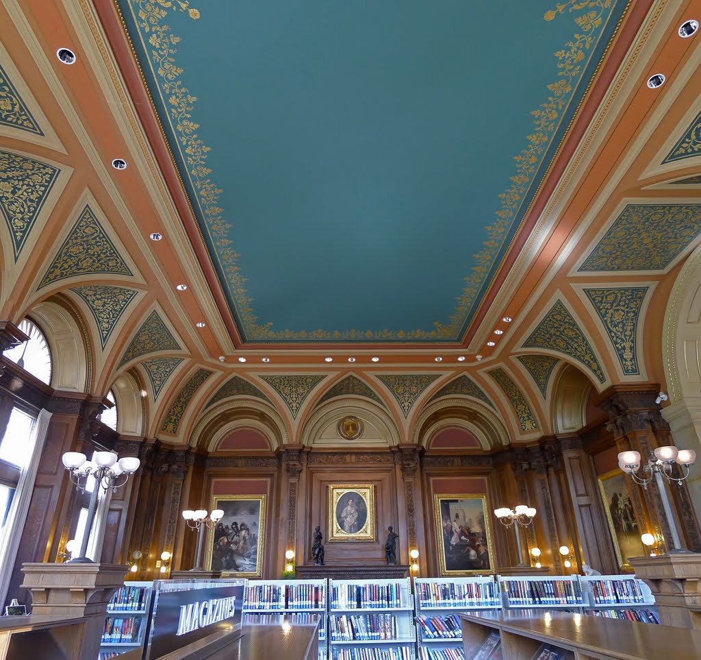 Robbins Library Reading Room by michael.f.erwin