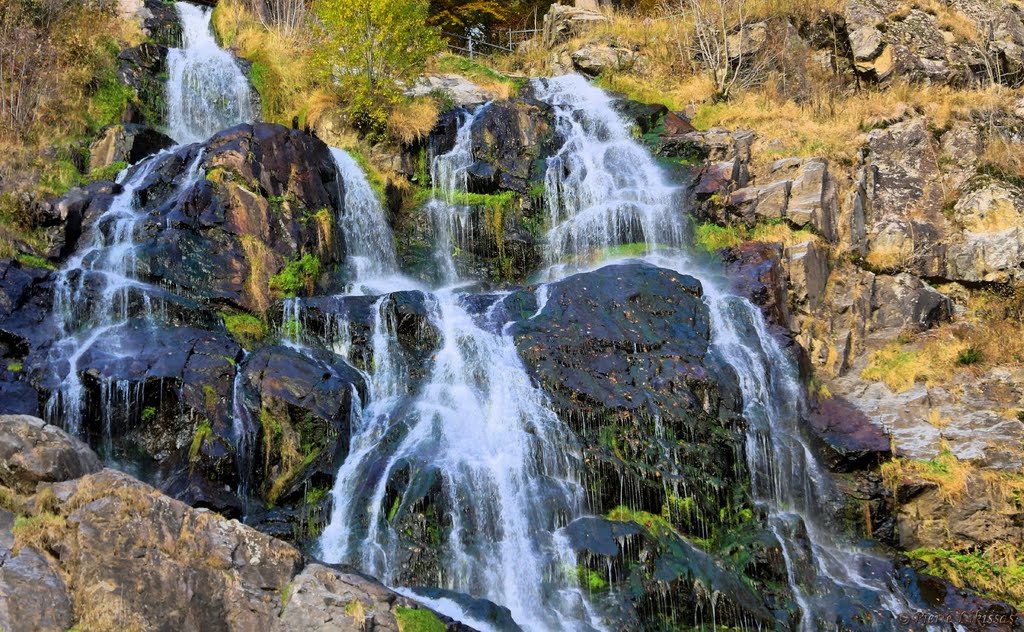 Todtnauer Wasserfall by Pierre  Likissas