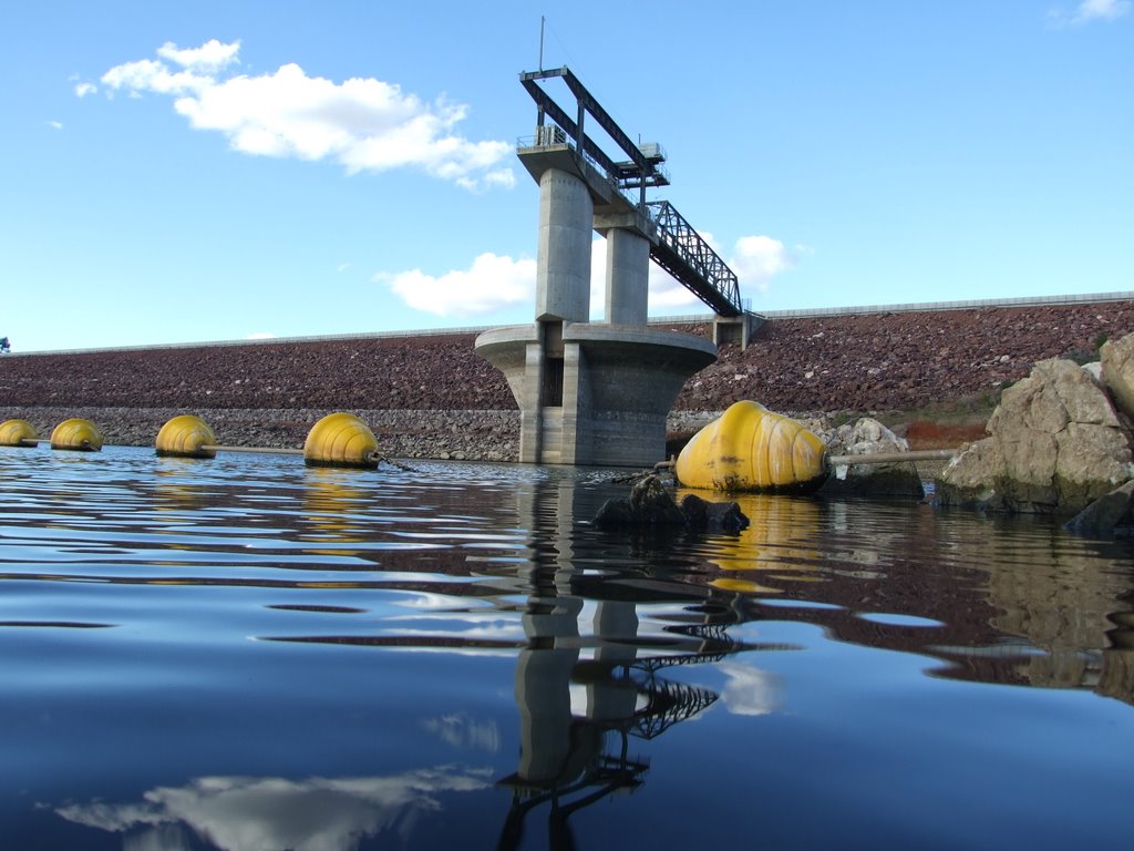 Chaffy Dam at 14% full by Ian Scott