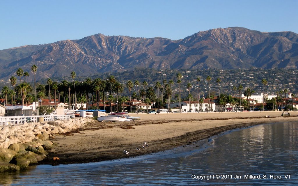 Santa Barbara Beach by Jim Millard