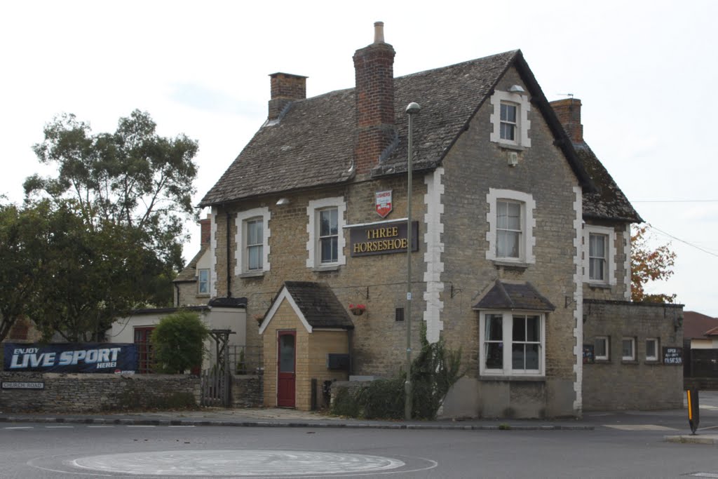 The Three Horseshoes, Long Hanborough, Oxfordshire by Roger Sweet