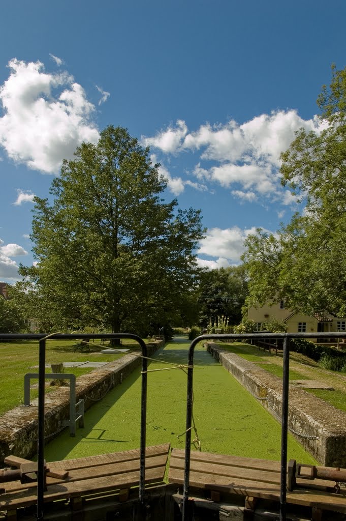 John Constable Walks; Locks in the River Stour; Dedham, East Anglia, Essex (Info on Page1) by Traveling-Crow