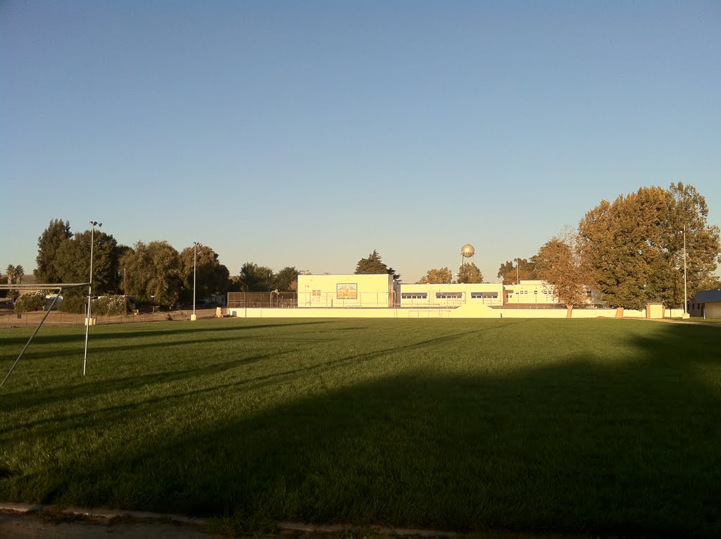 San Ardo CA School and Fields by rjhintz