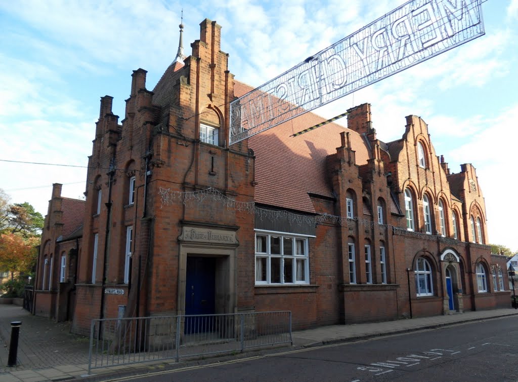 Old Free Library building Station Rd,. by Bobsky.