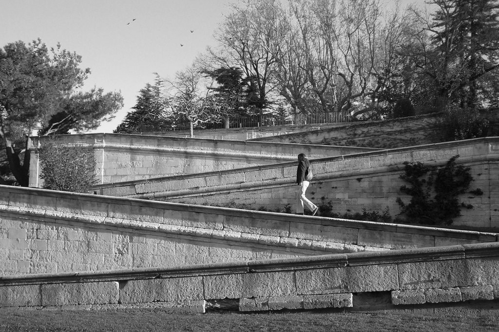 Jardin des Doms by Le photographe inconnu