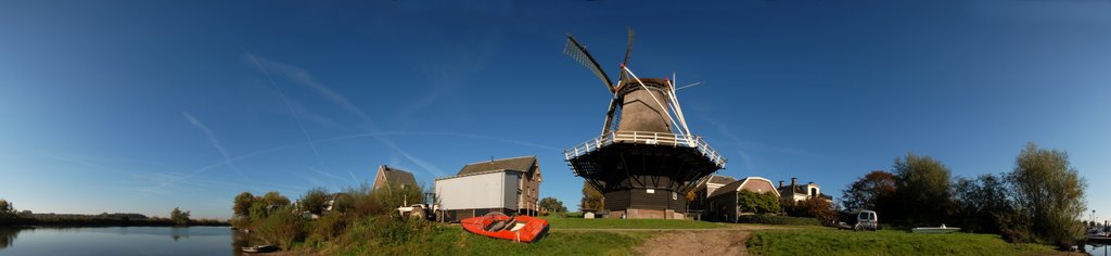 Molen van Bats veessen by Peter Montfrooij