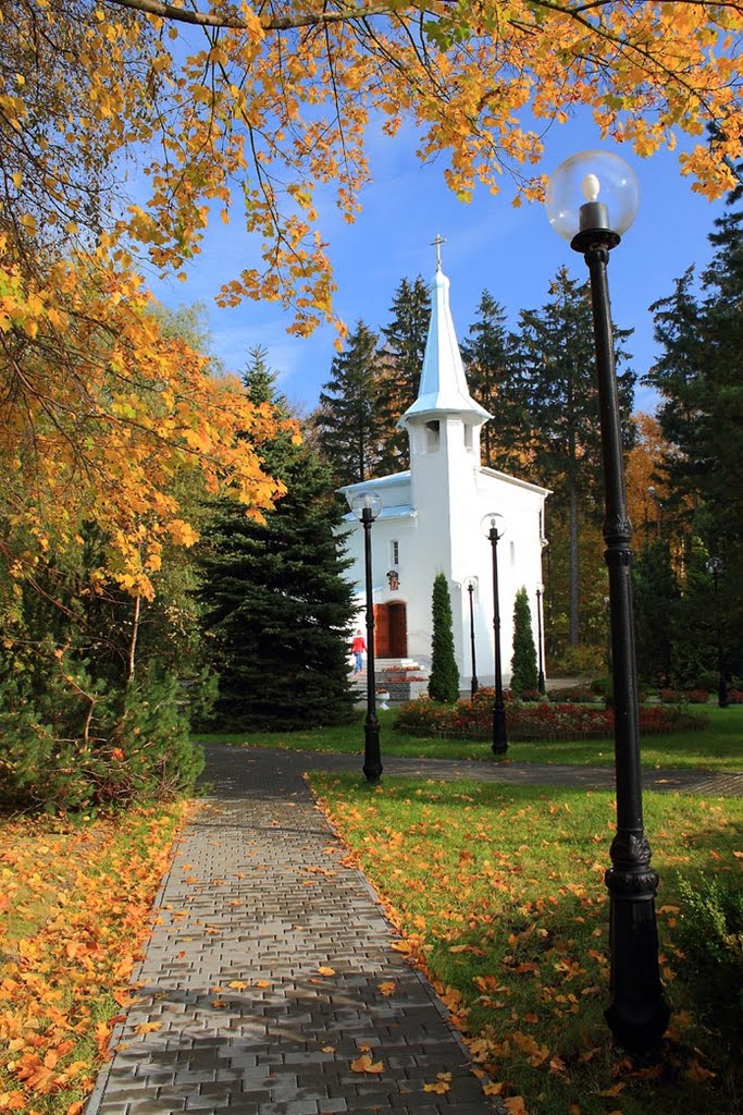 The temple-monument in honor of the icon of our lady «Joy of All who sorrow» (Svetlogorsk) - Храм-памятник в честь иконы Богоматери «Всех скорбящих Радость» (Светлогорск) by VICTOR 60