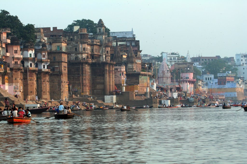 Hanuman Ghat by Borowski Eric